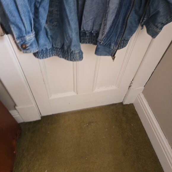 Rafi Size 44 Paperbag Hem Denim Jacket (30 PTP) - Picture 6 of 14